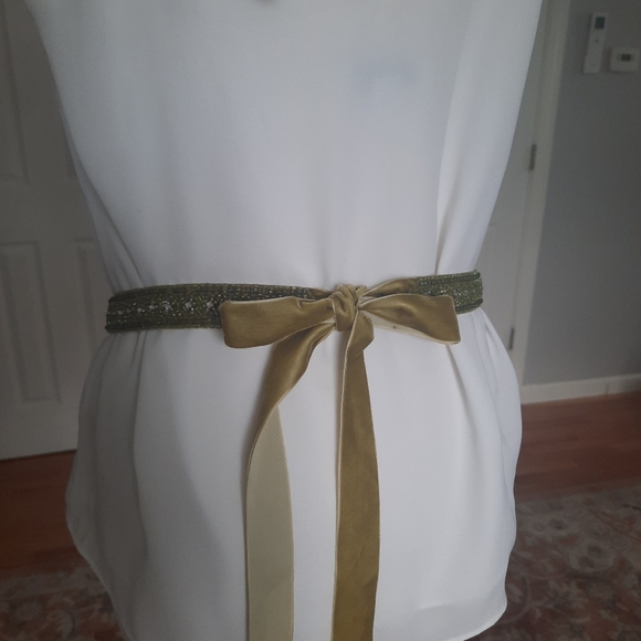 JCREW embroidered ribbon belt sash - Picture 4 of 6